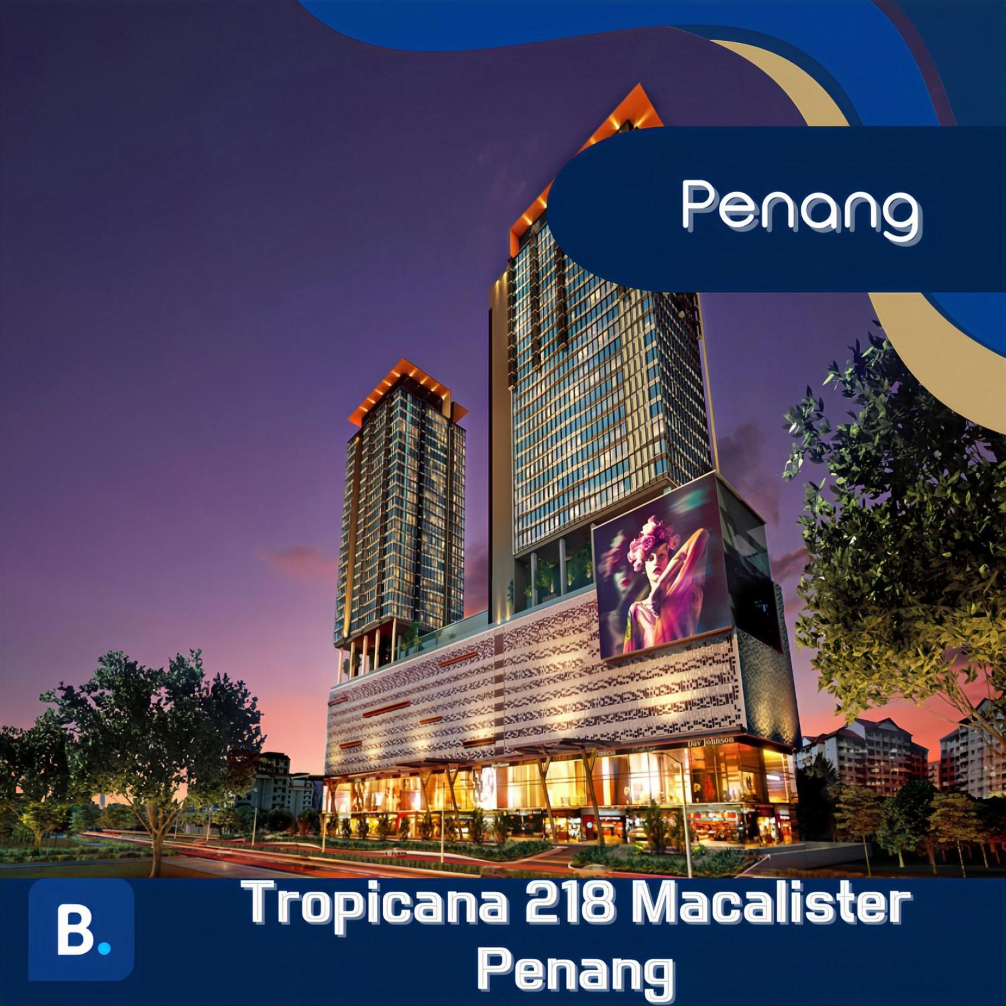 Tropicana 218 Macalister Penang George Town Exteriér fotografie